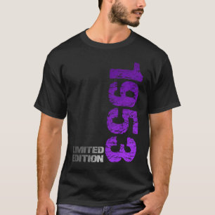 Camiseta 70 de 1953 nascer de aniversário de 1953 1