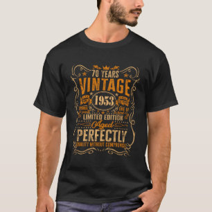 Camiseta 70 de 70 anos 1953