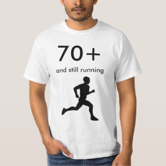 Camiseta 70+ e ainda funcionando