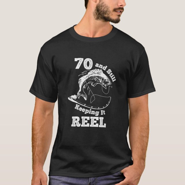 Camiseta 70 E Ainda Mantê-Lo No Aniversário De 70 (Frente)