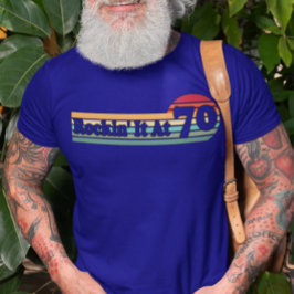 Camiseta 70 e Fabulosa Vintage - Dia de Aniversário Retroat