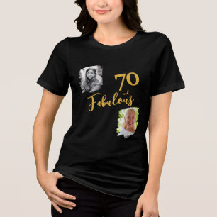 Camiseta 70 e Fabuloso 2 Foto-70 Aniversário
