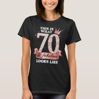 Camiseta 70 e fabuloso I Black Peach Party Group Candid Pho