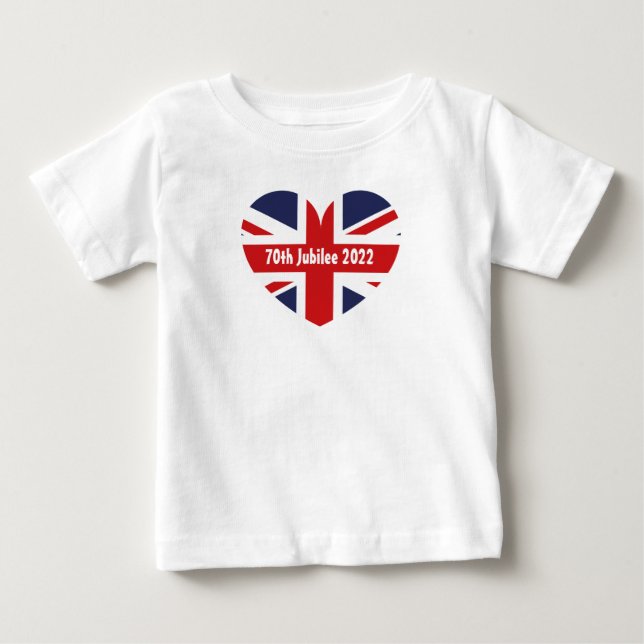 Camiseta 70 Jubilee 2022 British Flag (Frente)