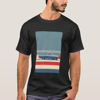 Camiseta 70s 70s Caminhão C10 Estados Unidos Nação Muscular
