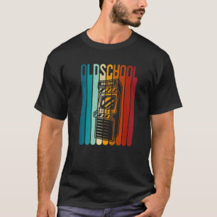 Camiseta 70s 80s 90s Vintage Retro Arcade Video Game Old Sc