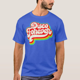 Camiseta 70s Costume Halloween Retro Disco Forever Shirt
