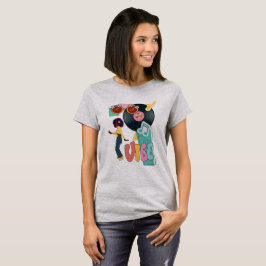 Camiseta 70s fashion summer vibe