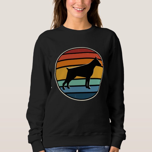 Camiseta 70s Retro Vintage Doberman (Frente)