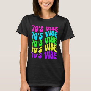 Camiseta 70s Vibe Retro Vintage 1970s, 70s, Partido Musi