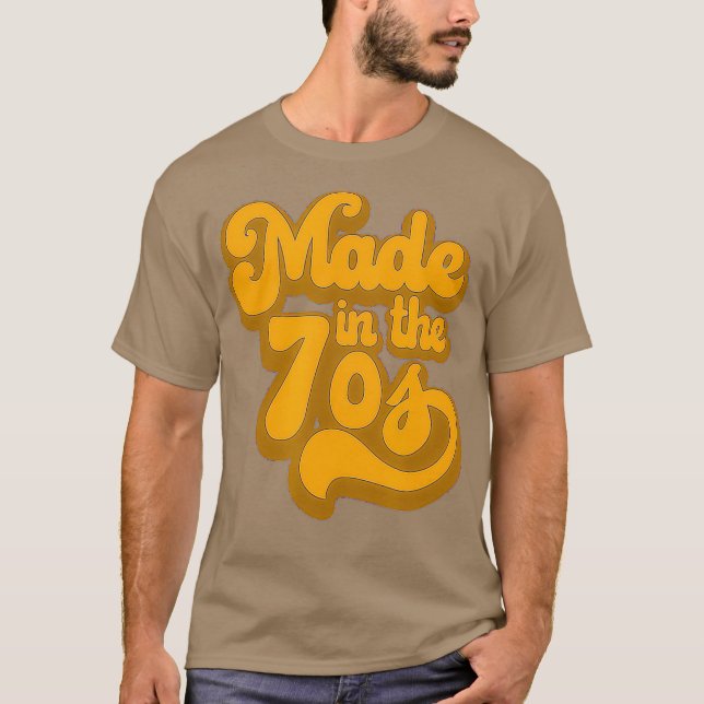 Camiseta 70s - Vintagem do Retro Disco (Frente)