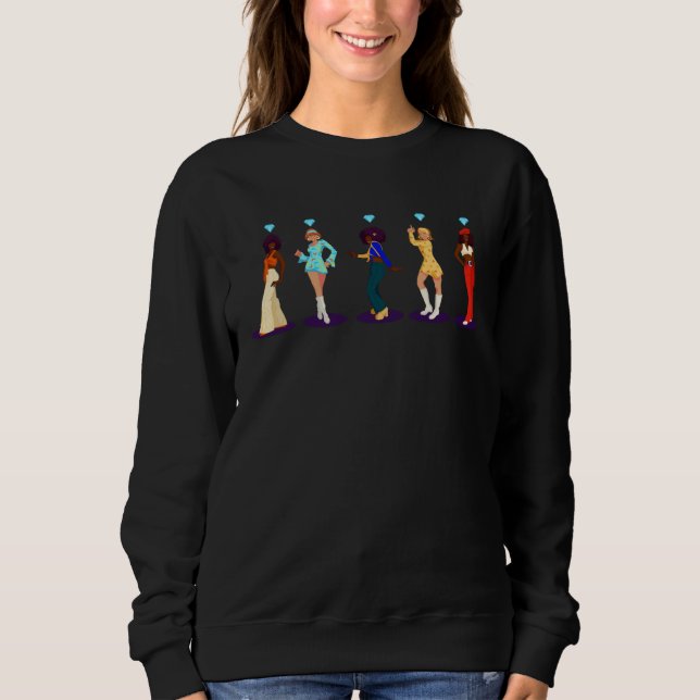 Camiseta 70s women characters (Frente)