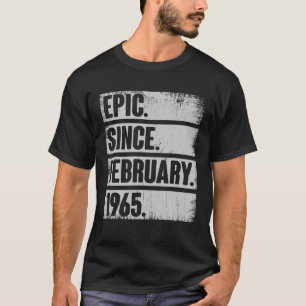 Camiseta 711 Aniversário Para Epic De 71 Anos Desde Feverei