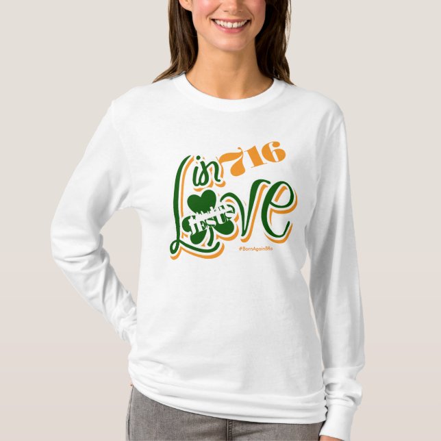 Camiseta 716 em Love JESUS, Graphic on roupa (Frente)