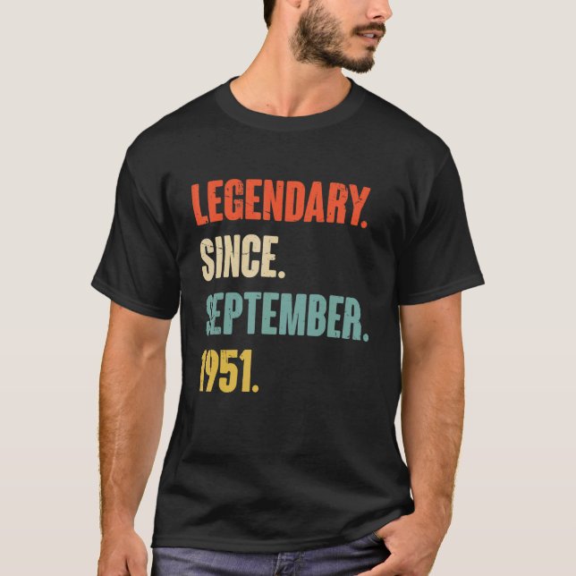 Camiseta 71 Anos De Idade 71ruas Legendária De Aniversário  (Frente)