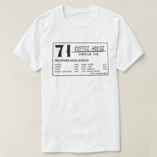 Camiseta 71 Café House - Yorkville