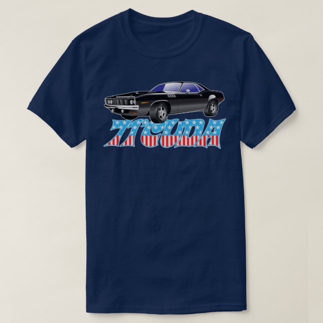 Camiseta 71 Cuda (Frente do Design)
