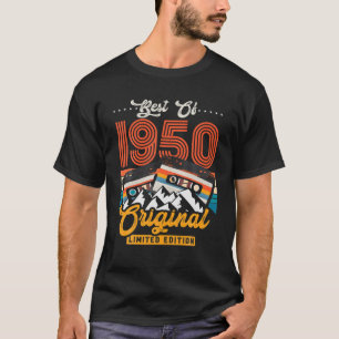 Camiseta 72º Aniversário Oferece Vintage Desde 1950 72º