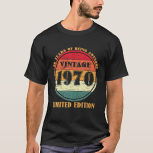 Camiseta 72.a edição limitada de 1949 Presente de aniversár