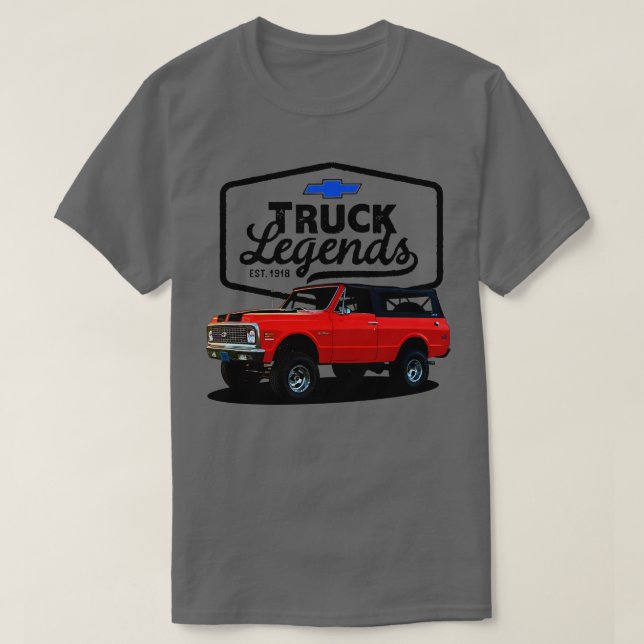 Camiseta 72 Chevy Blazer (Frente do Design)