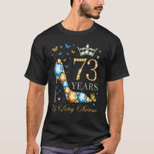 Camiseta 73º Aniversário 73 Anos De Espanto 73 Anos