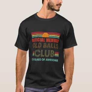 Camiseta 73º Aniversário Do Clube De Bolas De 73 Anos