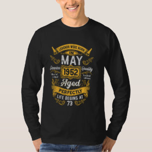 Camiseta 73. º aniversário As verdadeiras lendas maio de 19