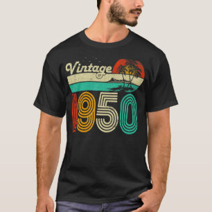 Camiseta 73.º Aniversário Vintage 1950 73 Anos Mulheres