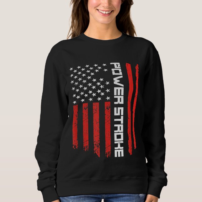 Camiseta 73 Curso de força diesel - América Flag Powerplan  (Frente)