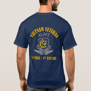 Camiseta 74º RAC - 1rua Avn Bde (Wings) Vietnam Veteran