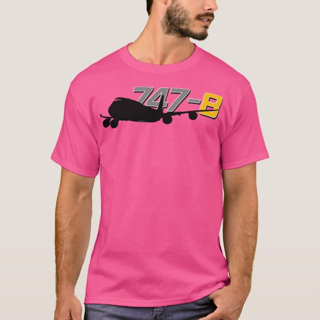 Camiseta 747-8 Jumbo (Frente)