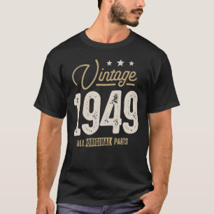 Camiseta 74 anos, Nascer em 1948, feito em 1948, 74 anos