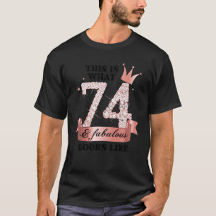 Camiseta 74 E Fabuloso Rosa I E Grupo White Party Candid