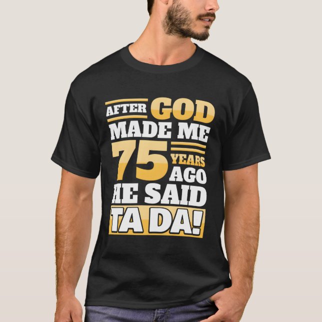 Camiseta 75º 75 Anos (Frente)