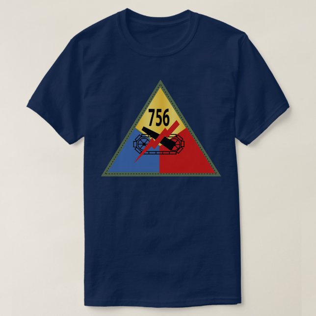 Camiseta 756º Batalhão de Tanque SSI x (Frente do Design)