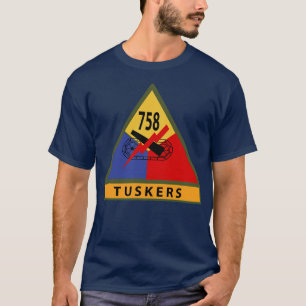 Camiseta 758º Batalhão de Tanque SSI com fita de nome