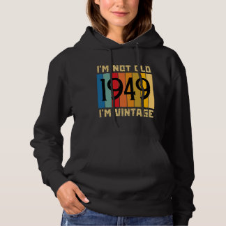 Camiseta 75 anos, não sou velho, sou Vintage 1949, 75º aniv