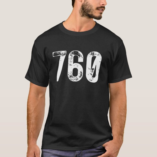 Camiseta 760 Area Code Oceanside CA Mobile Telephone Area C (Frente)