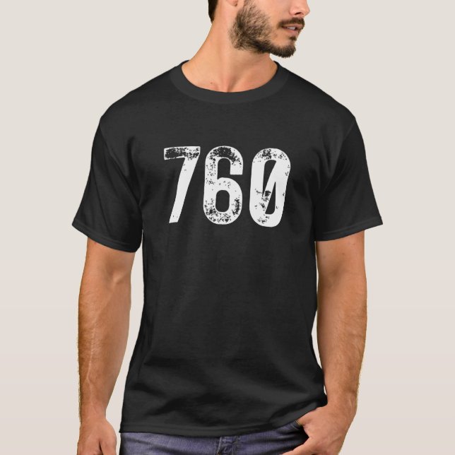 Camiseta 760 Area Code Oceanside CA Mobile Telephone Area C (Frente)