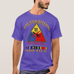 Camiseta 781rua de Batalhão de Tanque antes da Sw SSI WII U
