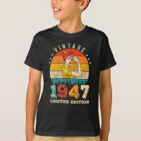 78 anos de idade no domingo de 1947 Vintage 78º an