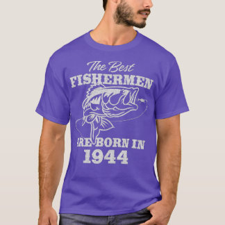 Camiseta 78 anos de idade Pescador_ Pesca 1944 78.o anivers