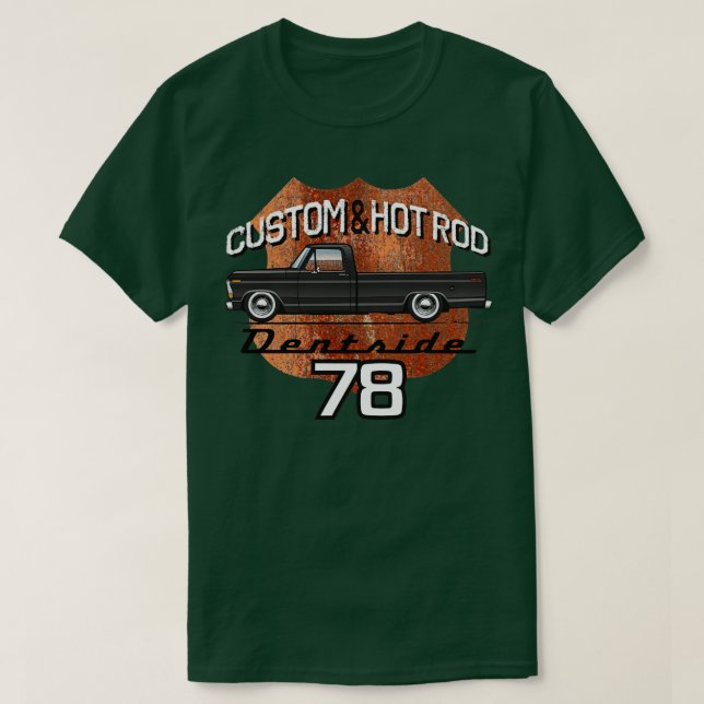 Camiseta 78 Preto (Frente do Design)
