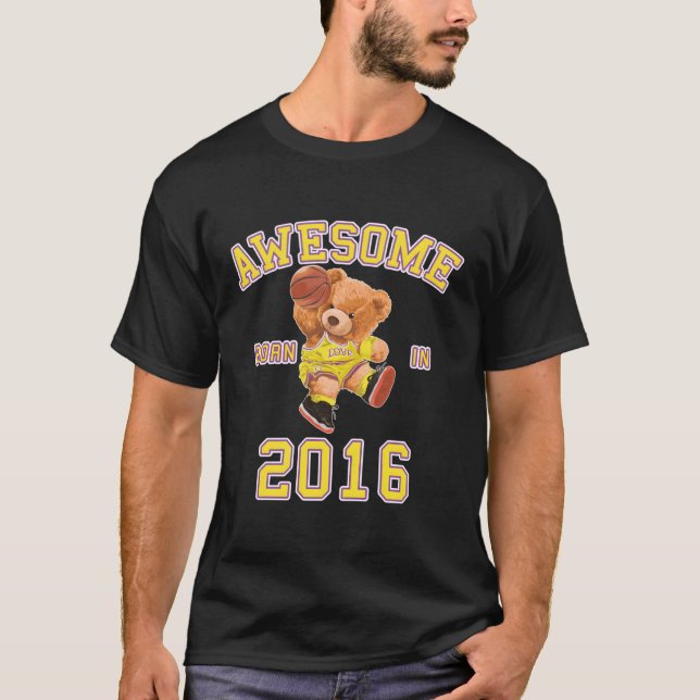 Camiseta 7 2016 Teddy Bear - Basquete Fantástico (Frente)