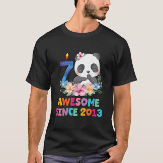 Camiseta 7 7º Panda Unicórnio Py