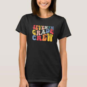 Camiseta 7 7º professor de turma de volta à escola