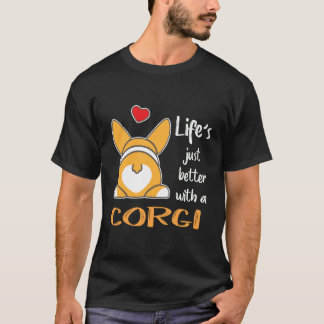Camiseta 7 A Vida é Só Melhor Com Um Corgi