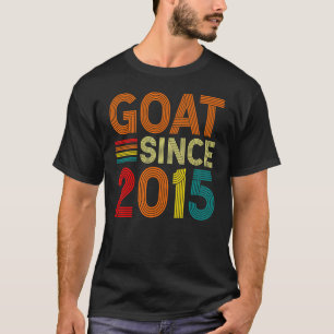 Camiseta 7 Aniversário Com 7 Anos De Idade Desde 2015