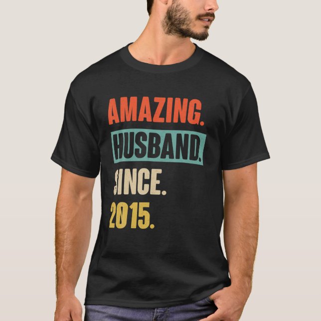 Camiseta 7 Aniversário de Casamento Deu-Lhe Presente - Mari (Frente)