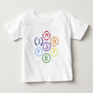 Camiseta 7 Chakras em um Círculo